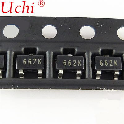 SMD ভোল্টেজ নিয়ন্ত্রক IC SOT-23 662K 6206 3.3V SOT23-3