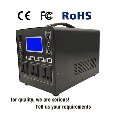 300W 500W 600W বহনযোগ্য আউটডোর পাওয়ার স্টেশন