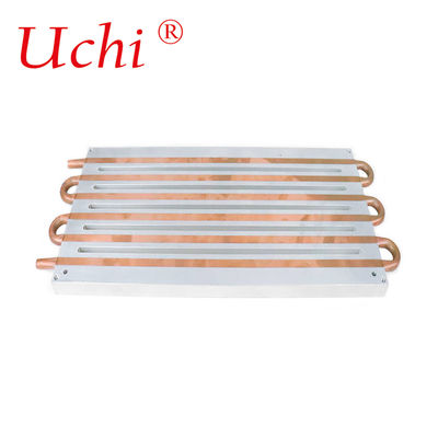 পাওয়ার এম্প্লিফায়ারের জন্য সুনির্দিষ্ট মেশিনযুক্ত কোল্ড প্লেট ওয়াটার কুলড হিট সিঙ্ক