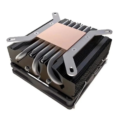 হিটপাইপ রেডিয়েটর I3 I5 I7 I9 Lga775 1150 1151 1155 1156 1700 1366 2011 AMD AM4 AM5 ইউনিভার্সাল অনুভূমিক সিপিইউ কুলার ফ্যান কালো