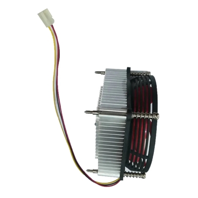 সিপিইউ কুলার পিসি ইন্টেল প্রসেসর সকেট Lga775 115 অ্যালুমিনিয়াম তাপ সিঙ্ক ফ্যান 3-পিন 4-পিন Pwm ফাংশন