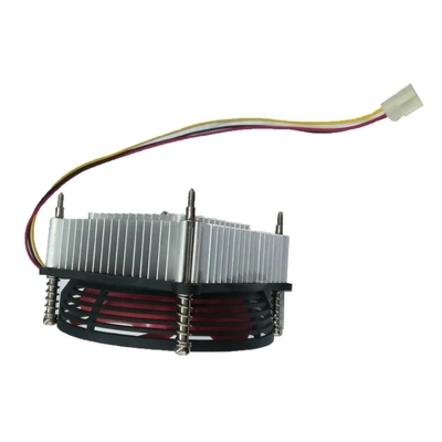 সিপিইউ কুলার পিসি ইন্টেল প্রসেসর সকেট Lga775 115 অ্যালুমিনিয়াম তাপ সিঙ্ক ফ্যান 3-পিন 4-পিন Pwm ফাংশন