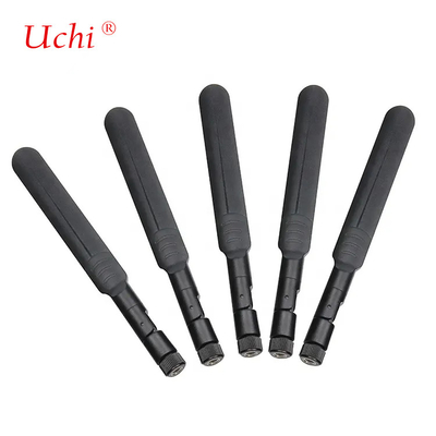 2.4G 5.8G 5dBi ওয়াইফাই অ্যান্টেনা অ্যান্ড্রয়েডের জন্য আরপি-এসএমএ পুরুষ সংযোগকারী ডুয়াল ব্যান্ড অ্যান্টেনা সহ