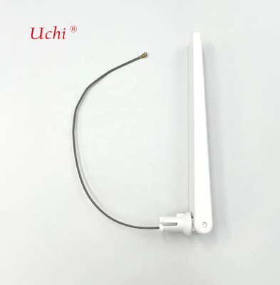 বাহ্যিক রাবার 2.4GHz 5GHz ডুয়াল ব্যান্ড যোগাযোগ নেটওয়ার্ক ডিভাইসের জন্য এমএইচএফ প্লাগ সহ ওয়াইফাই অ্যান্টেনা