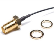 336314-12-0250 CBL ASSY AMC-RPSMA JCK-PL 9.843 সোজা SMA থেকে MHF প্লাগ