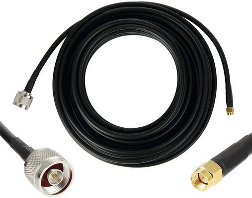 RG58 SMA পুরুষ থেকে TNC পুরুষ কম ক্ষতি 50Ohm RF Coaxial Cable Adapter TNC থেকে SMA এক্সটেনশন ক্যাবল ওয়্যারলেস ল্যান ডিভাইসের জন্য