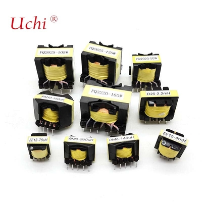 BEE1680 EE16 উল্লম্ব সেকেন্ডারি প্রসারিত 4+2+2PIN বিতরণ প্রধান পাওয়ার ট্রান্সফর্মার