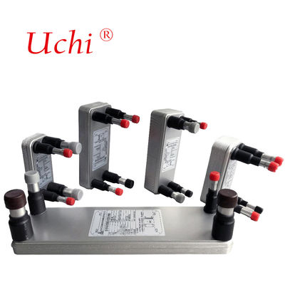 সমস্ত অ্যালুমিনিয়াম ব্রেজড প্লেট মাইক্রোচ্যানেল হিট এক্সচেঞ্জার