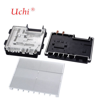 ইপোক্সি-বন্ডেড তামার টিউবের জন্য কম্প্যাক্ট স্ট্রাকচারের জন্য তরল শীতল প্লেট