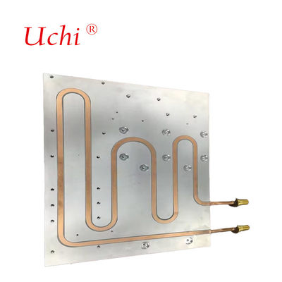 কাস্টমাইজড তরল শীতল প্লেট তামা-অ্যালুমিনিয়াম তাপ সিঙ্ক জল শীতল প্লেট ঠান্ডা প্লেট শীতল সিস্টেম