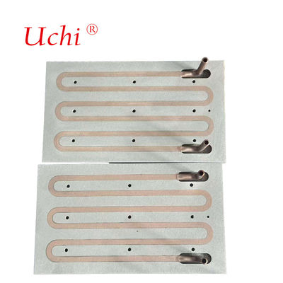 কাস্টমাইজড তরল শীতল প্লেট তামা-অ্যালুমিনিয়াম তাপ সিঙ্ক জল শীতল প্লেট ঠান্ডা প্লেট শীতল সিস্টেম