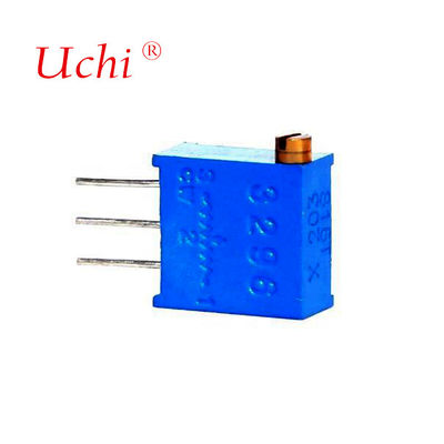 3296X 8mm তামার লম্বা নব 10k ট্রিমার পটেনশিওমিটার নির্ভুল পটেনশিওমিটার