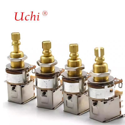 RV168 একক-কয়েল বৈদ্যুতিক গিটার ভলিউম নব টোন পটেনশিওমিটার