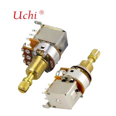 RV168 একক-কয়েল বৈদ্যুতিক গিটার ভলিউম নব টোন পটেনশিওমিটার