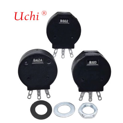 RVS28P কার্বন ফিল্ম প্লাস্টিক সিলযুক্ত ইনসুলেটেড ইনভার্টার ওয়েল্ডিং মেশিন রোটারি পটেনশিওমিটার