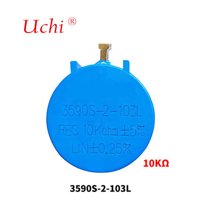 3590 Multi-turn Wire-wound Precision Rotary Potentiometer 10k Ohm 5% 2w