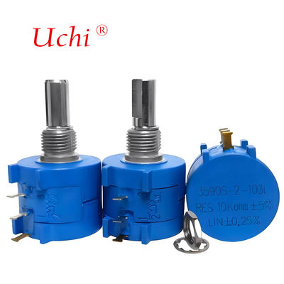 3590 Multi-turn Wire-wound Precision Rotary Potentiometer 10k Ohm 5% 2w