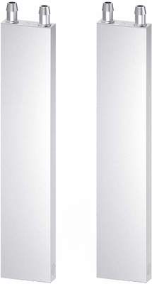 A Liquid Water Cooler Radiator System With A Silver Heat-absorbing Head Liquid-cooled Heat Sink