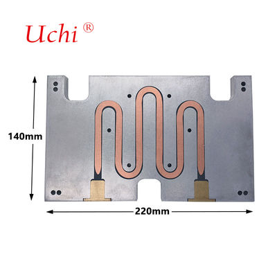 কাস্টম আইজিবিটি লিকুইড কুলিং প্লেট অ্যালুমিনিয়াম কুলিং প্লেট ওয়াটার কোল্ড প্লেট, লিকুইড কুলিং প্লেট