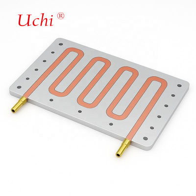 CNC Machining Water Cooling Plate Liquid Cooling Block PSU Tube Heatsink，Fluid-cooled Plate
