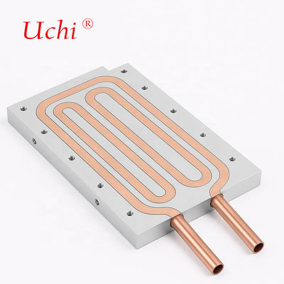 CNC Machining Water Cooling Plate Liquid Cooling Block PSU Tube Heatsink，Fluid-cooled Plate