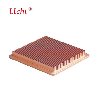 ছোট এয়ার-কুলড সিস্টেম সেন্ট্রাল প্রসেসিং ইউনিট (সিপিইউ) হিট সিঙ্ক