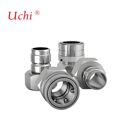 স্টেইনলেস স্টীল দ্রুত সংযোগ বিচ্ছিন্ন ফিটিং সঙ্গে কাস্টমাইজড তরল-শীতল প্লেট ফিটিং