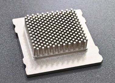 70W ঠান্ডা-ফোর্জড বর্গাকার পিন ফিন স্কিভড হিট সিঙ্ক