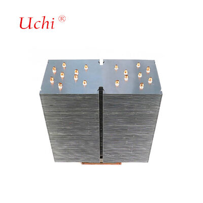 1500W LED তাপ সিঙ্ক - 5 জিপার ফিন তাপ পাইপ কুলিং মডিউল