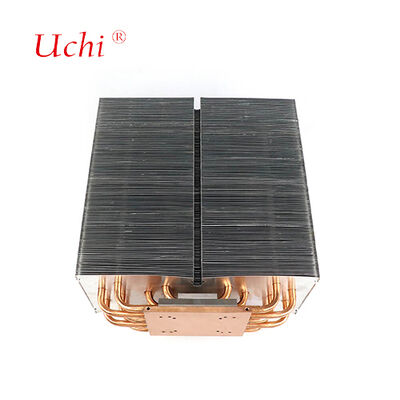 1500W LED তাপ সিঙ্ক - 5 জিপার ফিন তাপ পাইপ কুলিং মডিউল