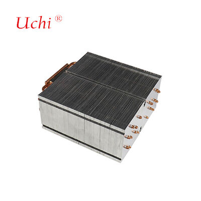 1500W LED তাপ সিঙ্ক - 5 জিপার ফিন তাপ পাইপ কুলিং মডিউল