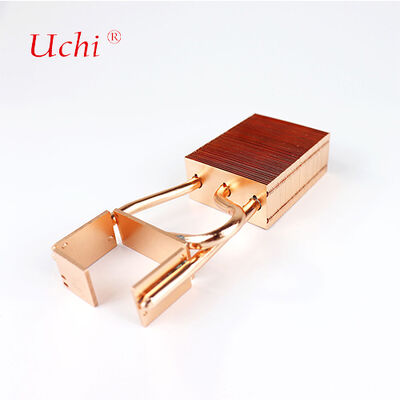 প্রজেক্টর ল্যাম্পের জন্য 220W কপার বাকল ফিন হিট সিঙ্ক