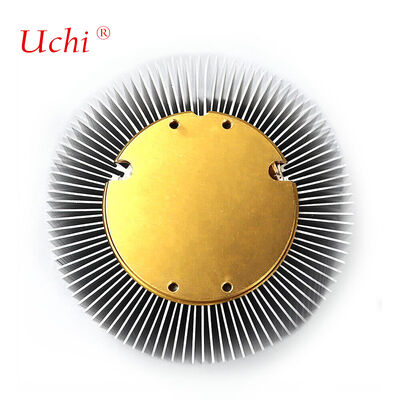 এলইডি আলোর ফিক্সচারগুলির জন্য 30W সিলিন্ড্রিক্যাল অ্যালুমিনিয়াম হিট সিঙ্ক