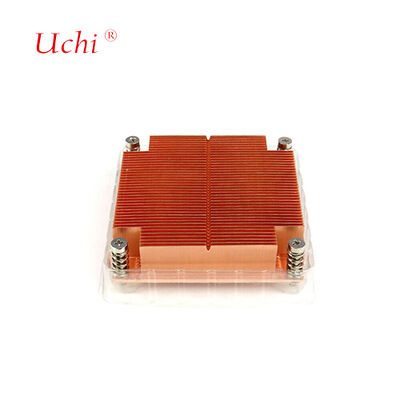 কাস্টমাইজড কপার ডিপ ফিন স্কিভড হিট সিঙ্ক