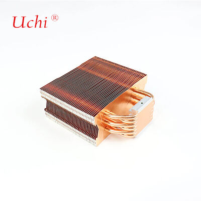 তামা-অ্যালুমিনিয়াম কম্পোজিট ফিন কম্পিউটার সিপিইউ তাপ সিঙ্ক