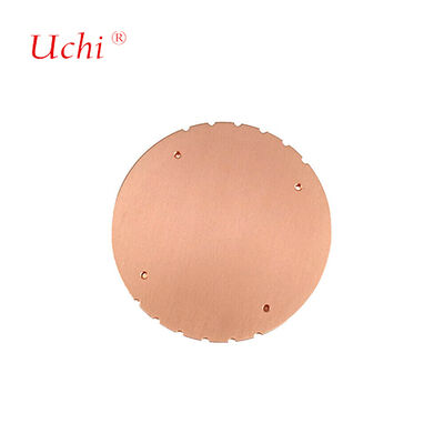 1500W তরল-শীতল বিশুদ্ধ তামা গোলাকার LED আলো তাপ সিঙ্ক