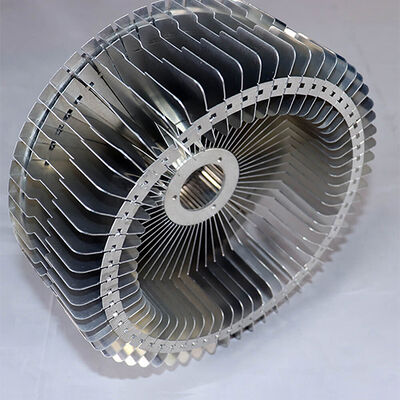 অ্যালুমিনিয়াম প্রোফাইল পুরু ফিন Buckle টাইপ স্টেজ হালকা তাপ সিঙ্ক