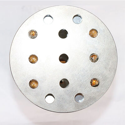 শিল্পগত আলোর জন্য কপার হিট পাইপ জিপার ফিন হিট সিঙ্ক