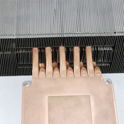 তাপ পাইপ এবং সোল্ডারিং সঙ্গে 520W উচ্চ ক্ষমতা চিকিৎসা তাপ সিঙ্ক