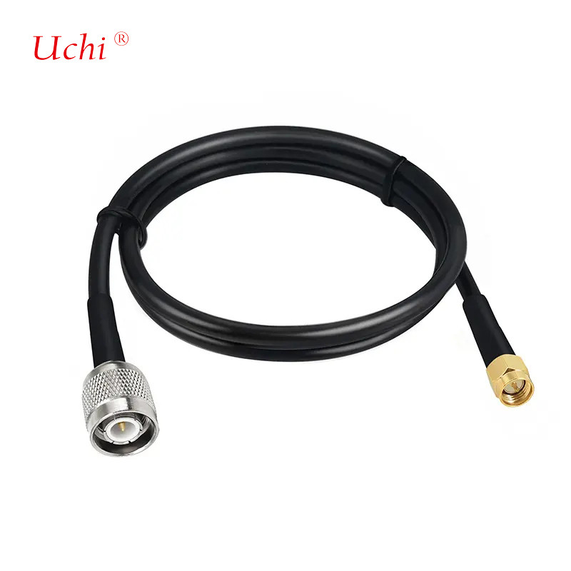 RG58 SMA পুরুষ থেকে TNC পুরুষ কম ক্ষতি 50Ohm RF Coaxial Cable Adapter TNC থেকে SMA এক্সটেনশন ক্যাবল ওয়্যারলেস ল্যান ডিভাইসের জন্য