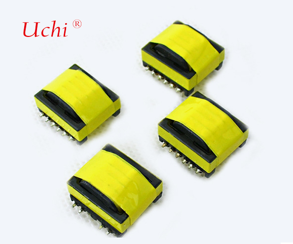 BEE1658 EE16 উল্লম্ব সেকেন্ডারি প্রসারিত ৫ ২ ১পিন পাওয়ার সাপ্লাই ট্রান্সফরমার ২৩0vac থেকে ১২vdc