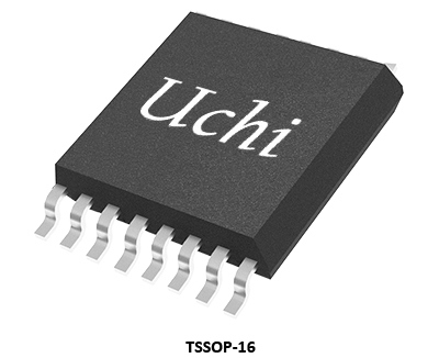 8 Channels, 8-Bit Digital-to-Analog Converterwith Output Operational Amplifier Integrated Circuit IC