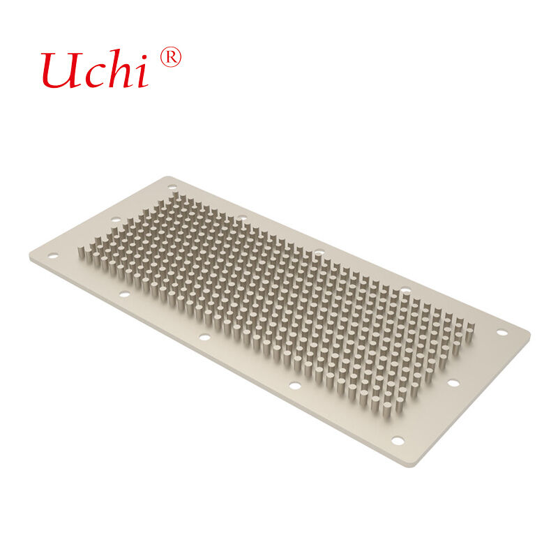 সিএনসি-মেশিনযুক্ত স্কয়ার কপার ফিন কোল্ড ফোর্জড হিট সিঙ্ক সিপিইউর জন্য