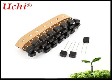 8x4x8mm ডিআইপি মাউন্ট করা ক্ষুদ্রতর স্কয়ার রেডিয়াল লিড মাইক্রো ধীর গতির সাবমিনিয়ারেচার ফিউজ T8A 250V